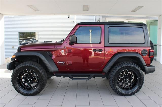 used 2021 Jeep Wrangler car, priced at $28,999