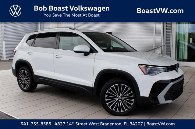 new 2025 Volkswagen Taos car, priced at $27,791