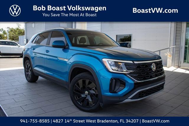used 2024 Volkswagen Atlas Cross Sport car, priced at $36,779