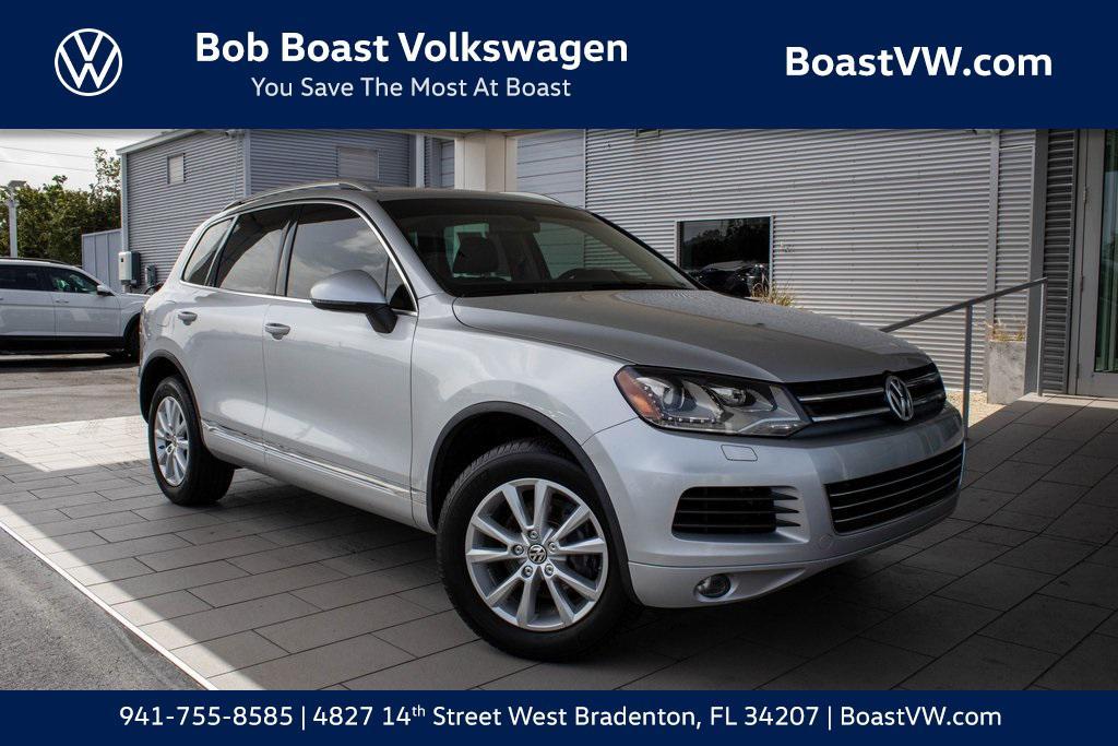 used 2014 Volkswagen Touareg car, priced at $9,300