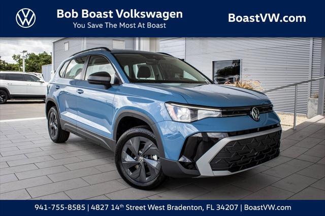 new 2025 Volkswagen Taos car, priced at $26,159