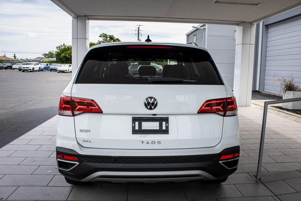 used 2022 Volkswagen Taos car, priced at $22,947