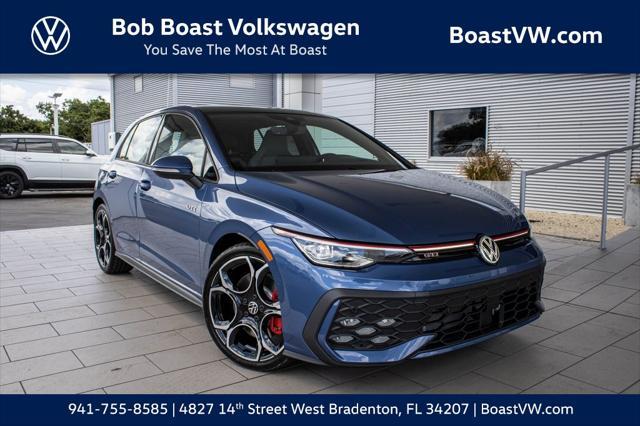 new 2025 Volkswagen Golf GTI car, priced at $41,476