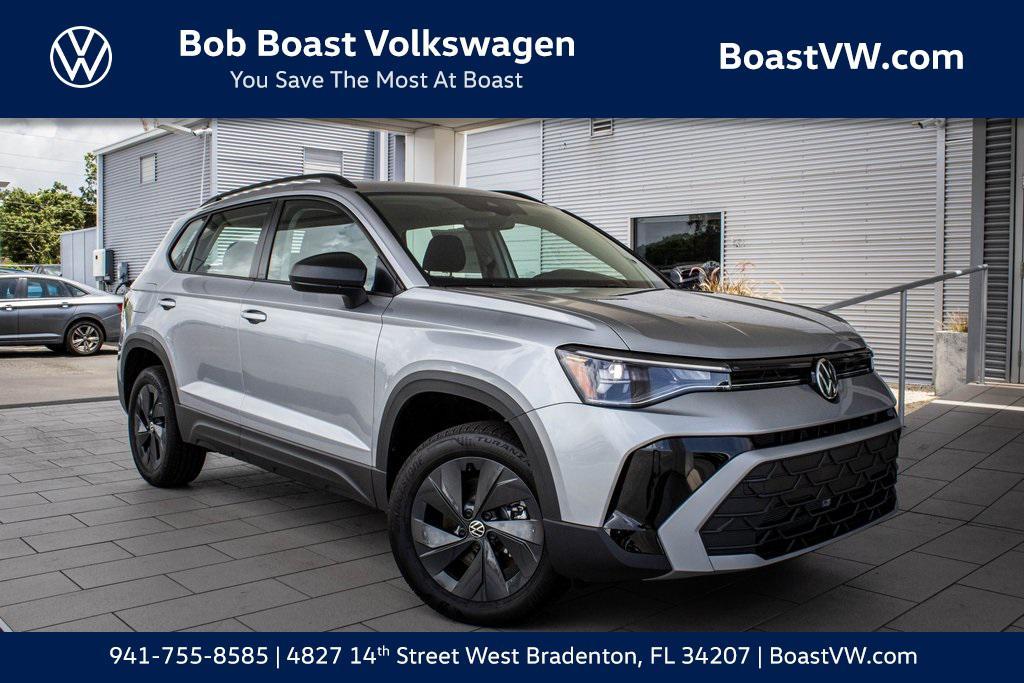 new 2025 Volkswagen Taos car, priced at $25,659