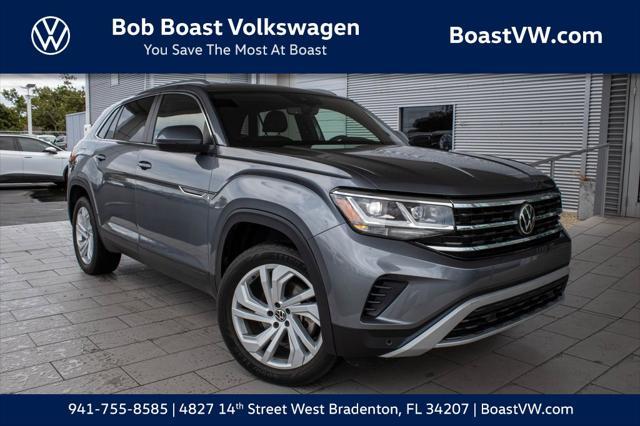 used 2020 Volkswagen Atlas Cross Sport car, priced at $27,615