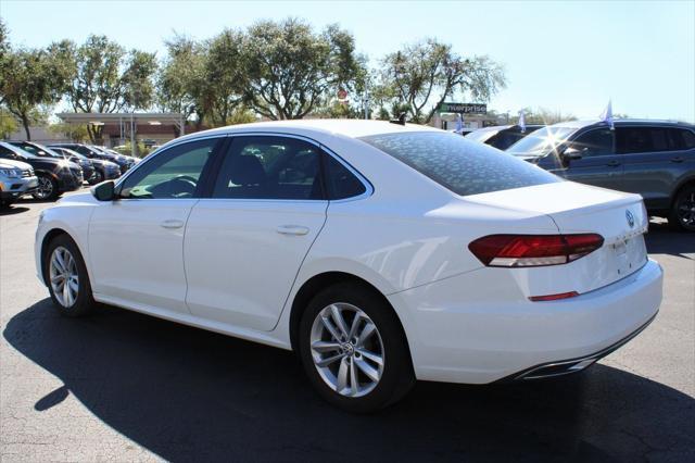 used 2020 Volkswagen Passat car, priced at $18,553