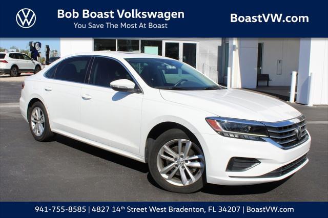 used 2020 Volkswagen Passat car, priced at $18,553