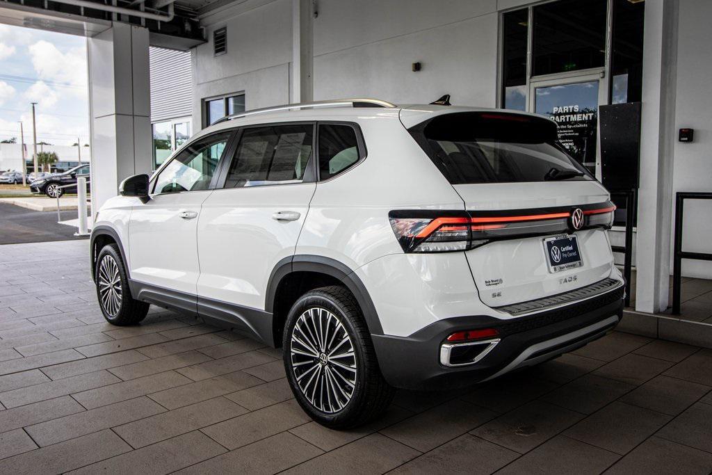 used 2025 Volkswagen Taos car, priced at $25,995
