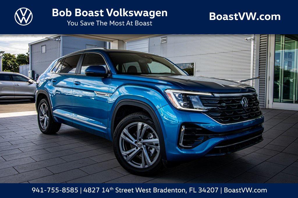 used 2024 Volkswagen Atlas Cross Sport car, priced at $36,995