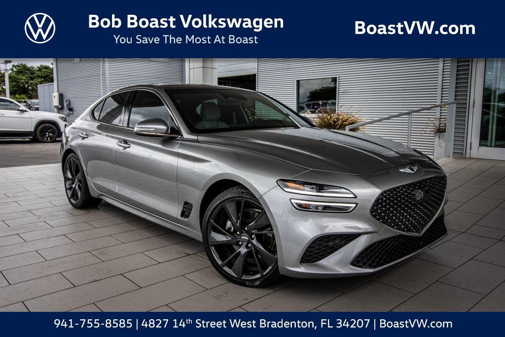 used 2023 Genesis G70 car, priced at $31,995
