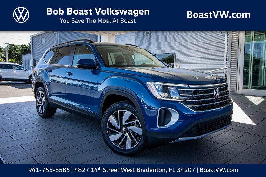 new 2026 Volkswagen Atlas car, priced at $44,602