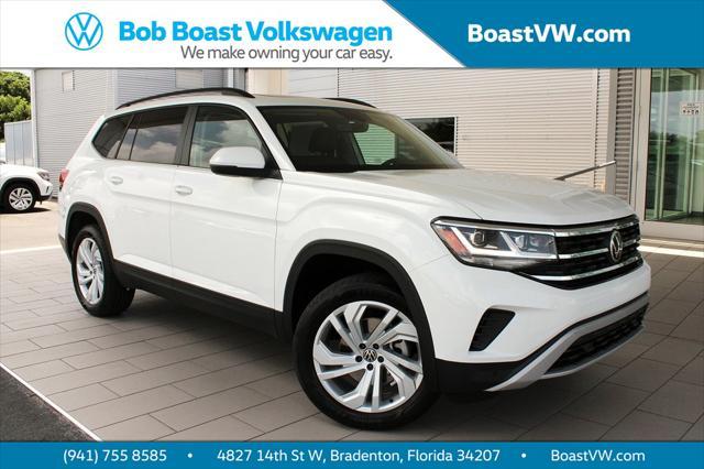 used 2021 Volkswagen Atlas car, priced at $19,494