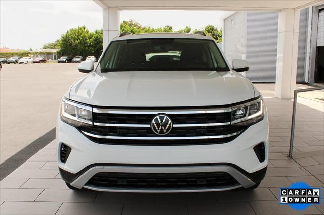 used 2021 Volkswagen Atlas car, priced at $19,494
