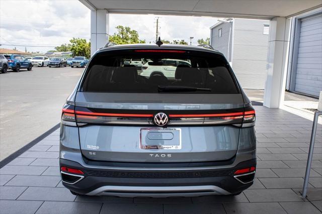 new 2025 Volkswagen Taos car, priced at $29,291