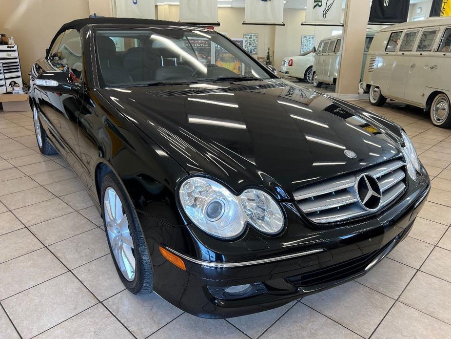 used 2007 Mercedes-Benz CLK-Class car, priced at $13,997