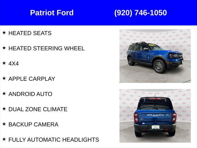 new 2024 Ford Bronco Sport car, priced at $33,538