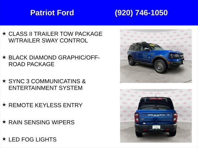 new 2024 Ford Bronco Sport car, priced at $33,538