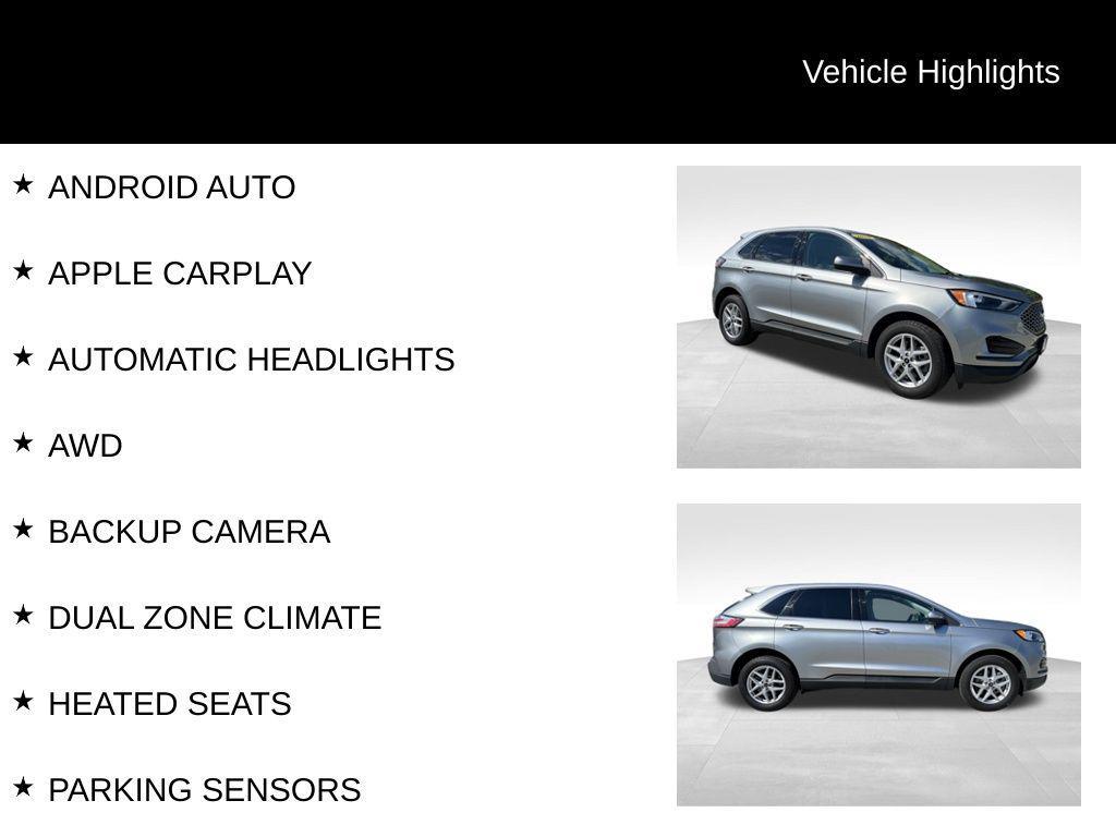 used 2024 Ford Edge car, priced at $27,750