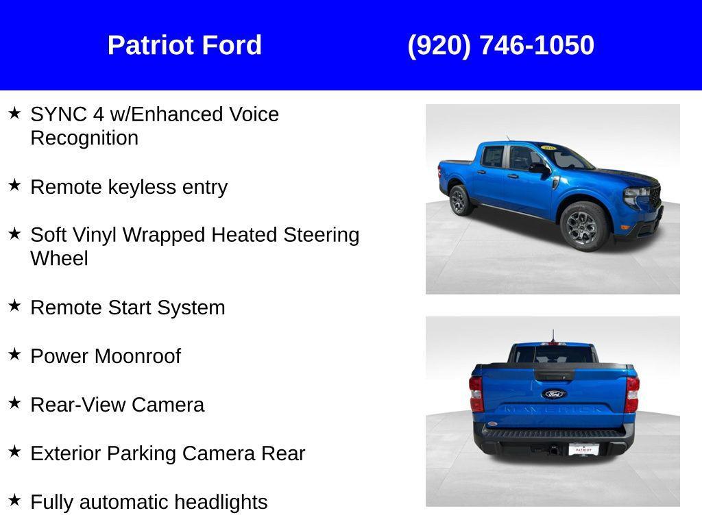 new 2025 Ford Maverick car, priced at $33,984