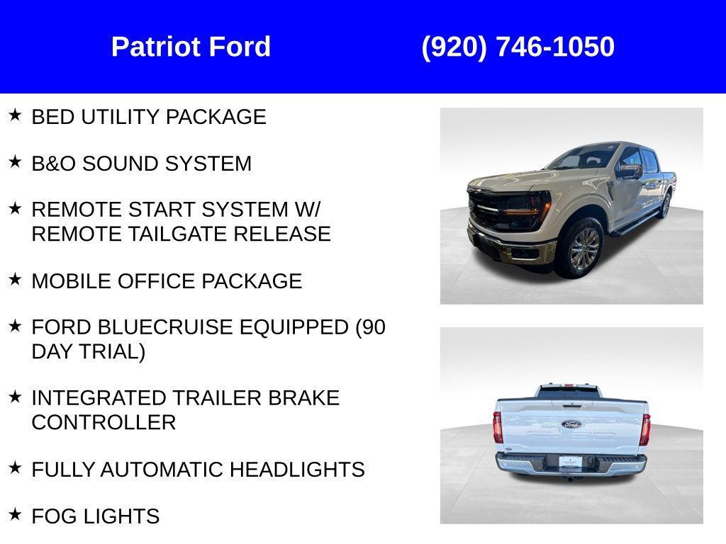 new 2024 Ford F-150 car, priced at $50,750
