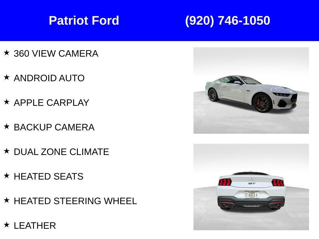 used 2024 Ford Mustang car, priced at $47,500