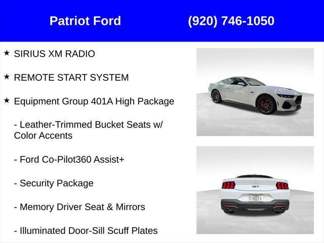 used 2024 Ford Mustang car, priced at $50,011