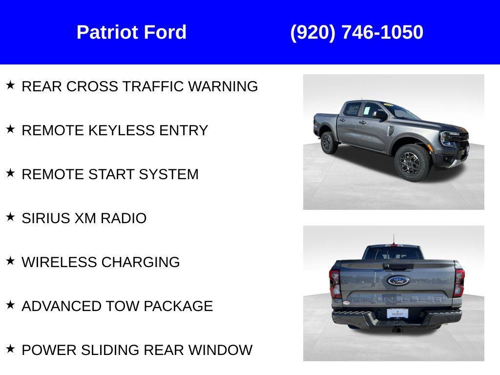 new 2025 Ford Ranger car, priced at $38,234