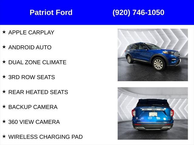 used 2022 Ford Explorer car, priced at $35,733