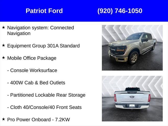 new 2024 Ford F-150 car, priced at $52,065