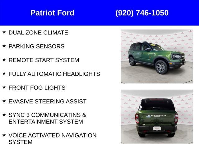 new 2024 Ford Bronco Sport car, priced at $36,838