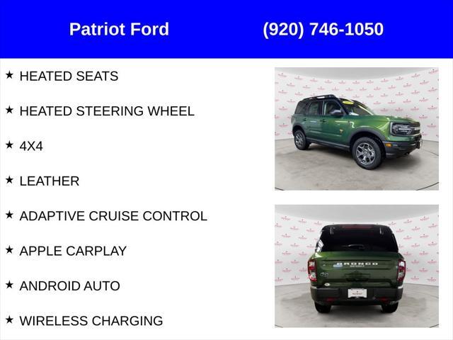 new 2024 Ford Bronco Sport car, priced at $36,838