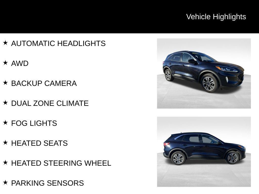 used 2021 Ford Escape car, priced at $20,331