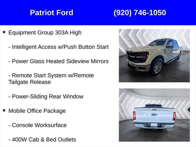 new 2024 Ford F-150 car, priced at $59,016