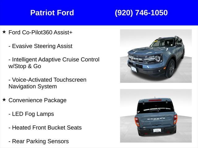 new 2024 Ford Bronco Sport car, priced at $32,196