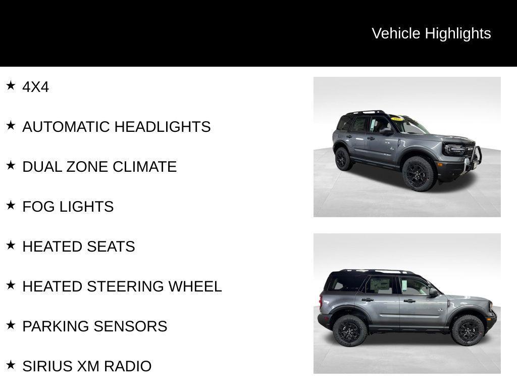 used 2025 Ford Bronco Sport car, priced at $33,700