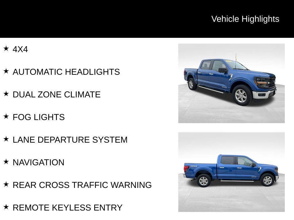 used 2024 Ford F-150 car, priced at $43,750