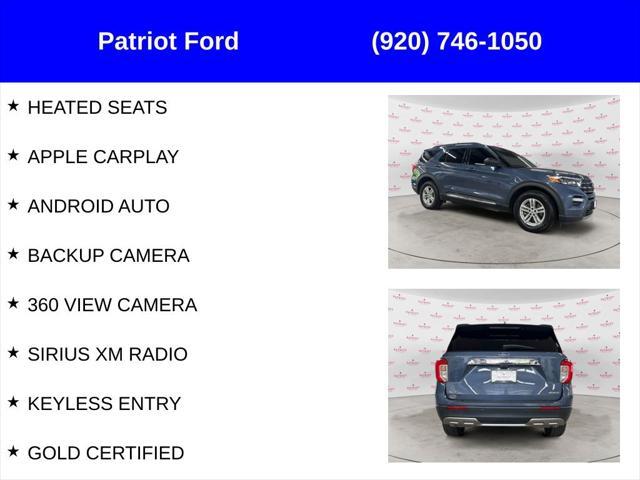 used 2021 Ford Explorer car, priced at $28,788