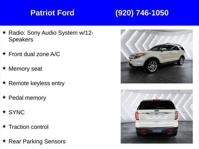 used 2014 Ford Explorer car, priced at $16,275