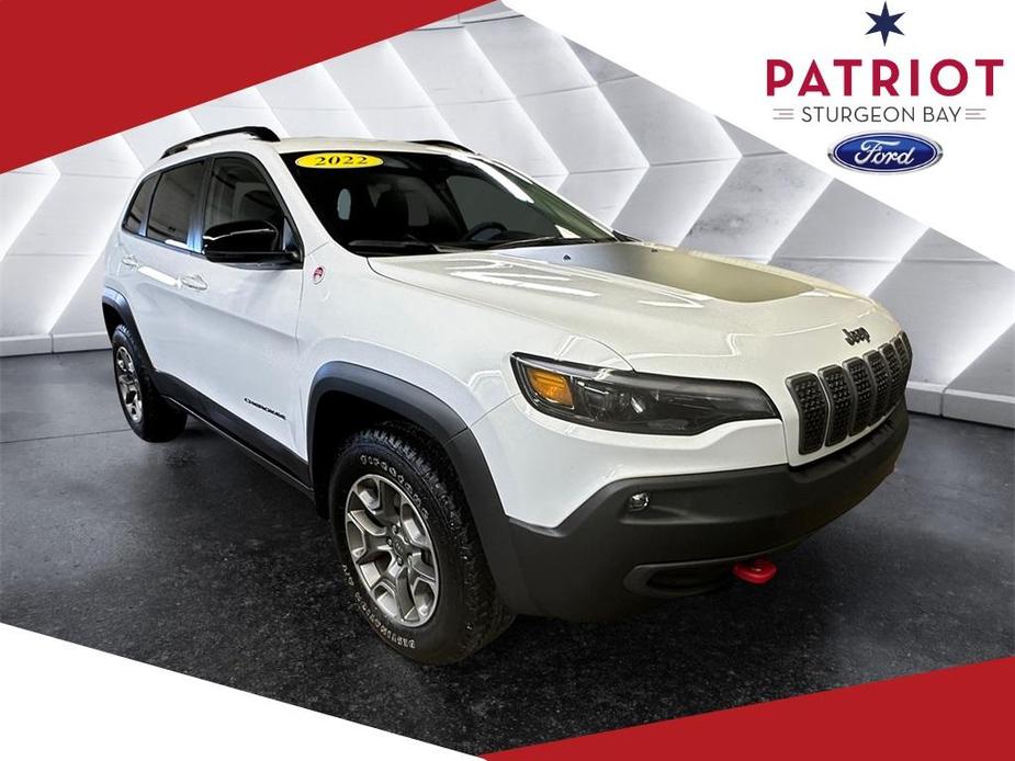 used 2022 Jeep Cherokee car, priced at $28,733
