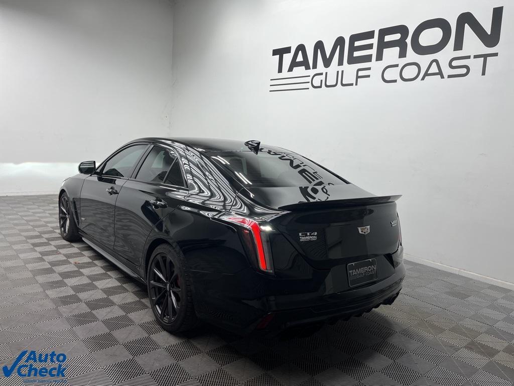used 2023 Cadillac CT4-V car, priced at $57,684