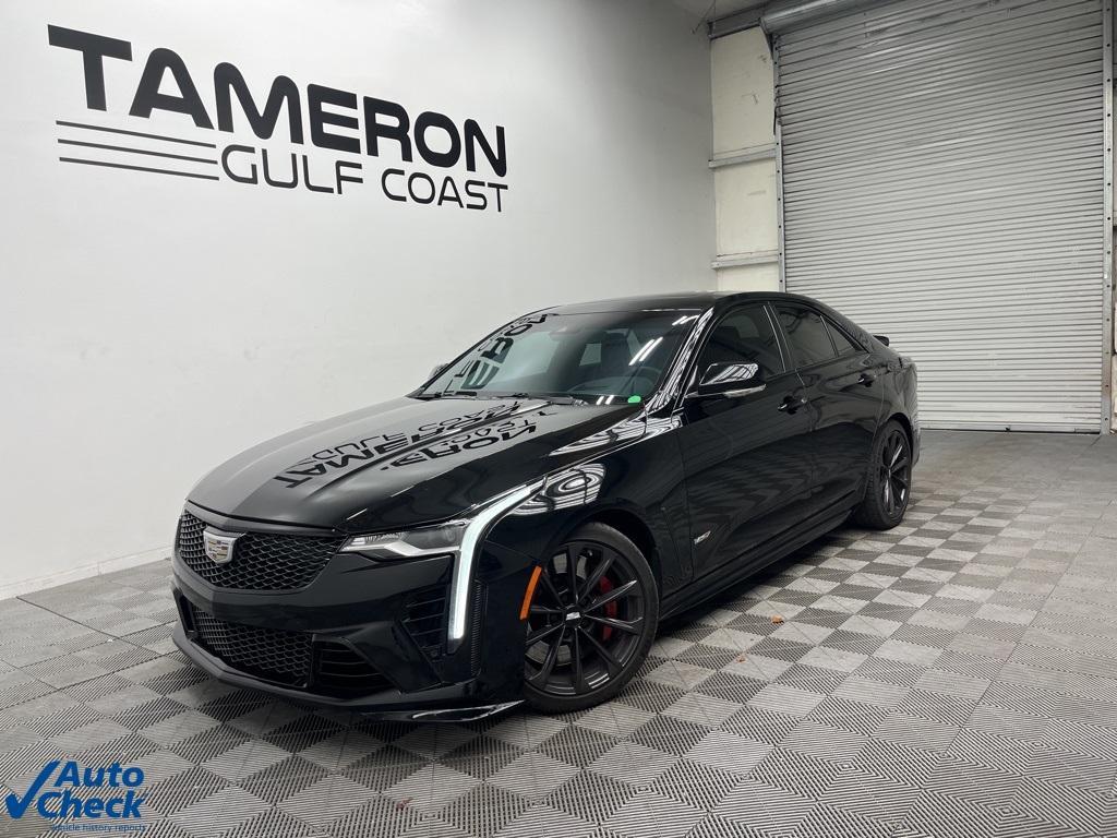 used 2023 Cadillac CT4-V car, priced at $57,684