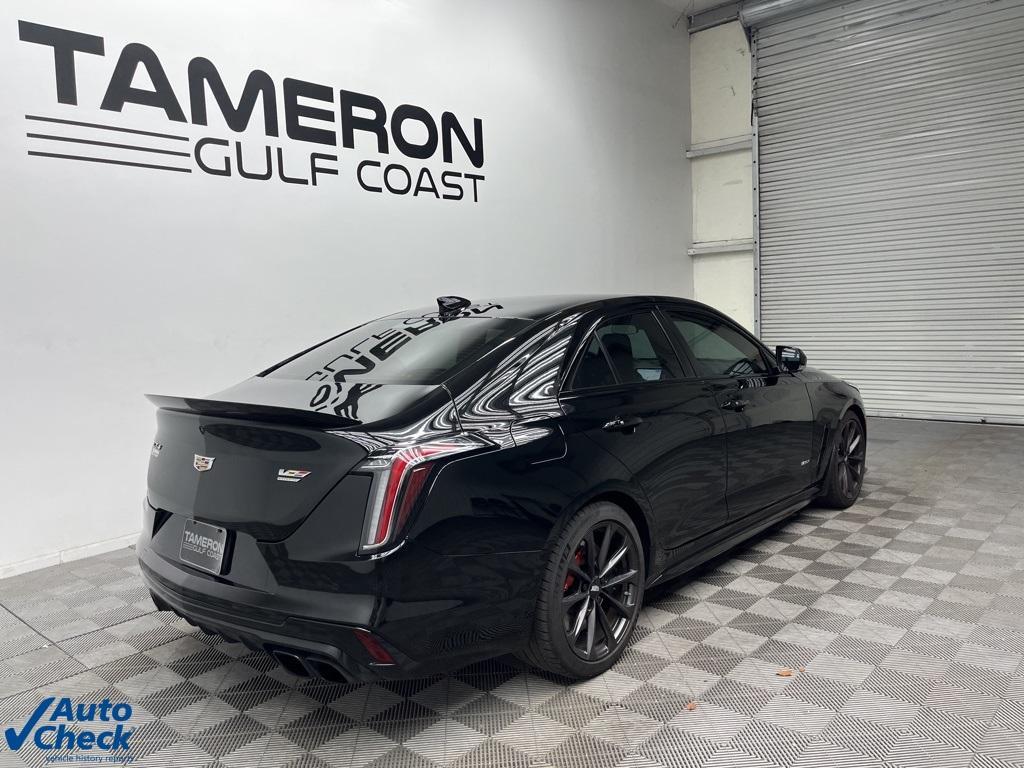 used 2023 Cadillac CT4-V car, priced at $57,684