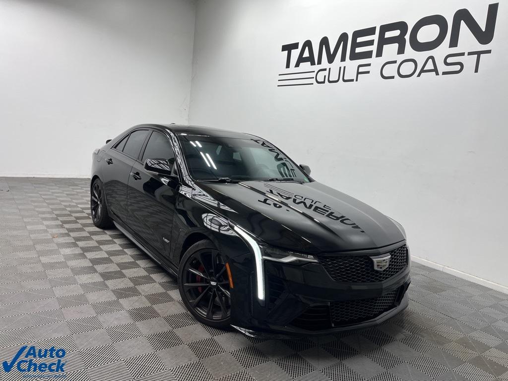 used 2023 Cadillac CT4-V car, priced at $57,684