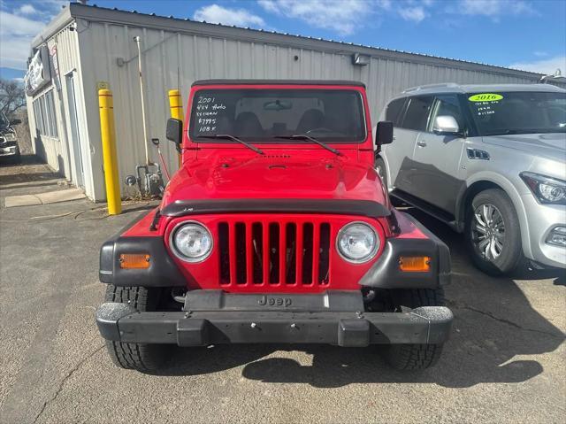 used 2001 Jeep Wrangler car, priced at $7,995