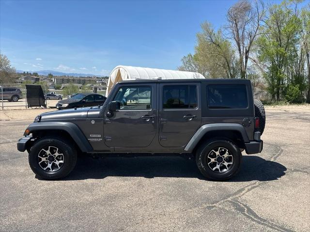 used 2017 Jeep Wrangler Unlimited car, priced at $19,995