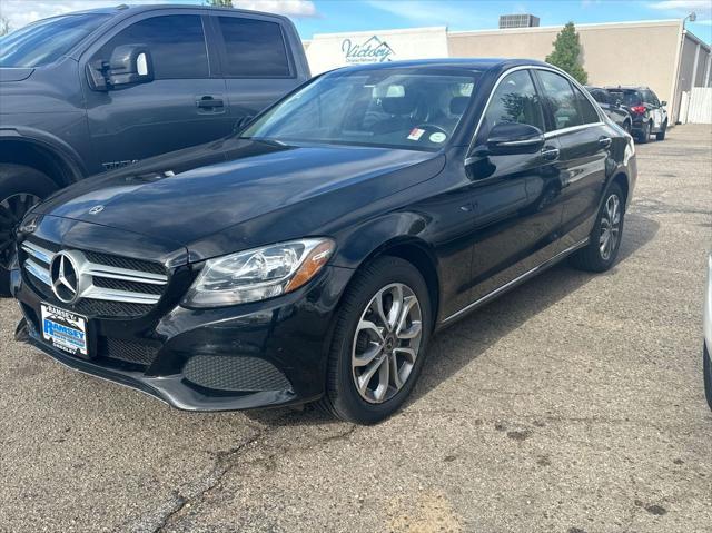used 2018 Mercedes-Benz C-Class car, priced at $26,995