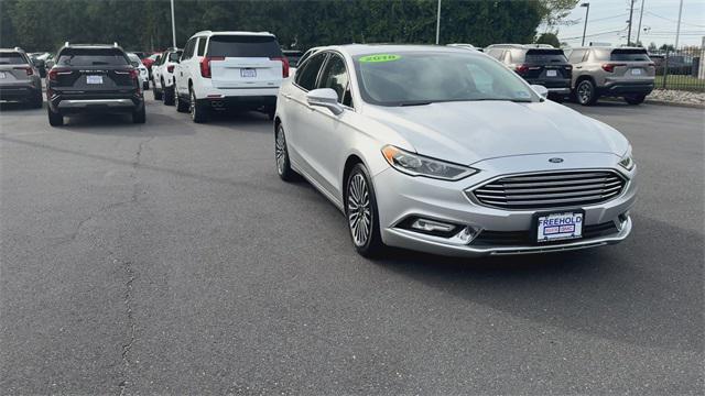 used 2018 Ford Fusion car, priced at $18,995