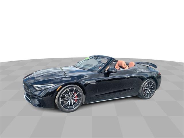 used 2022 Mercedes-Benz AMG SL 55 car, priced at $110,995