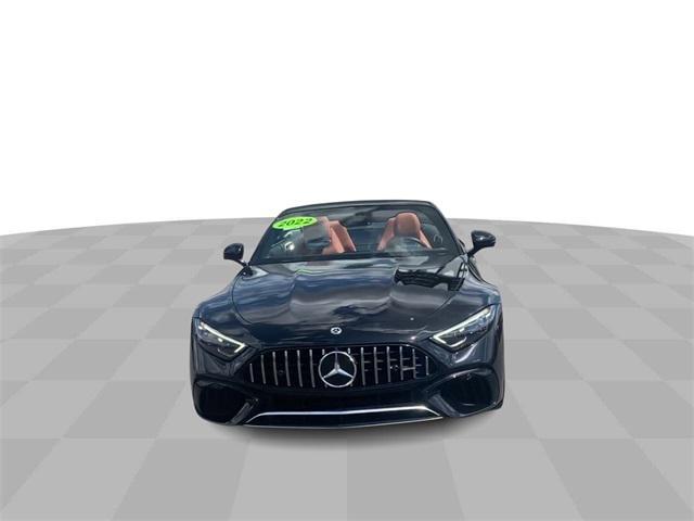 used 2022 Mercedes-Benz AMG SL 55 car, priced at $110,995