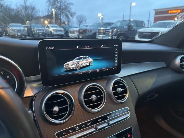 used 2019 Mercedes-Benz C-Class car, priced at $21,495